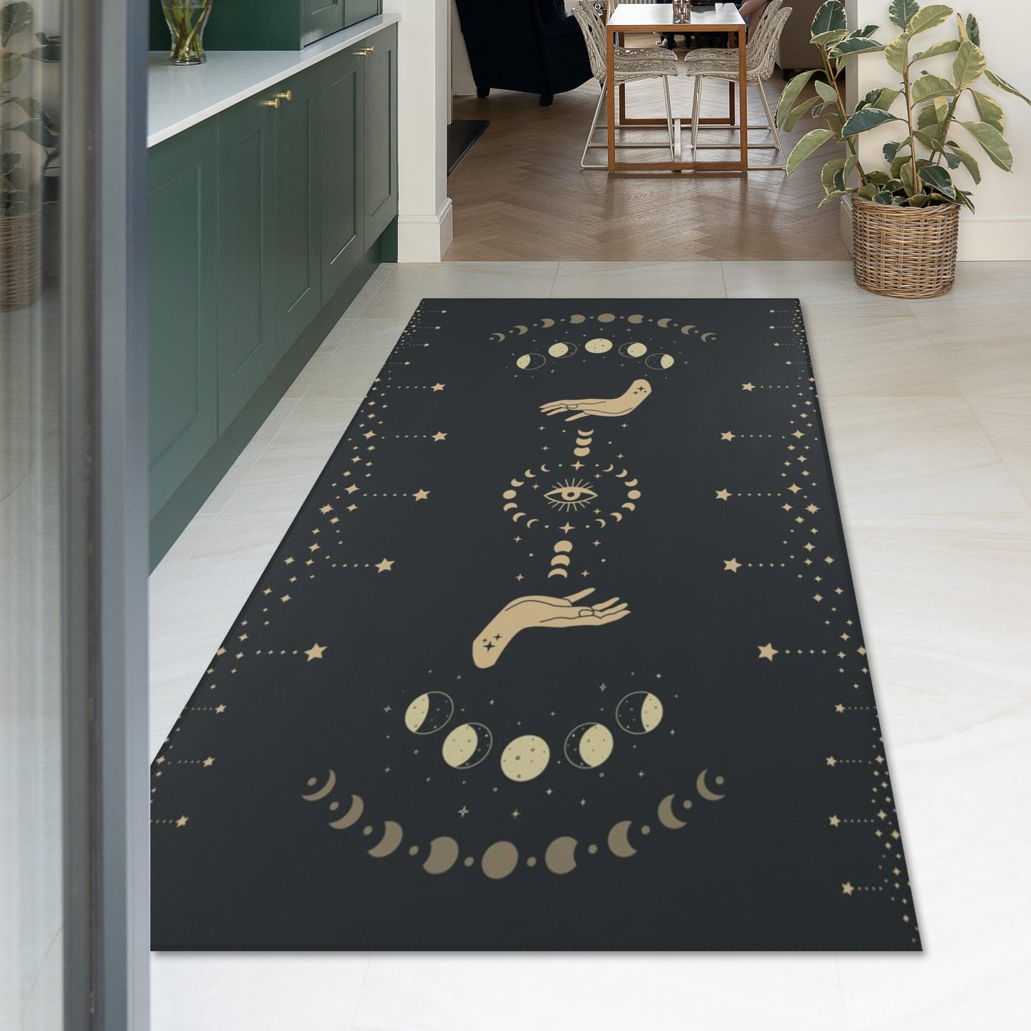 Lunar Hands Area Rug