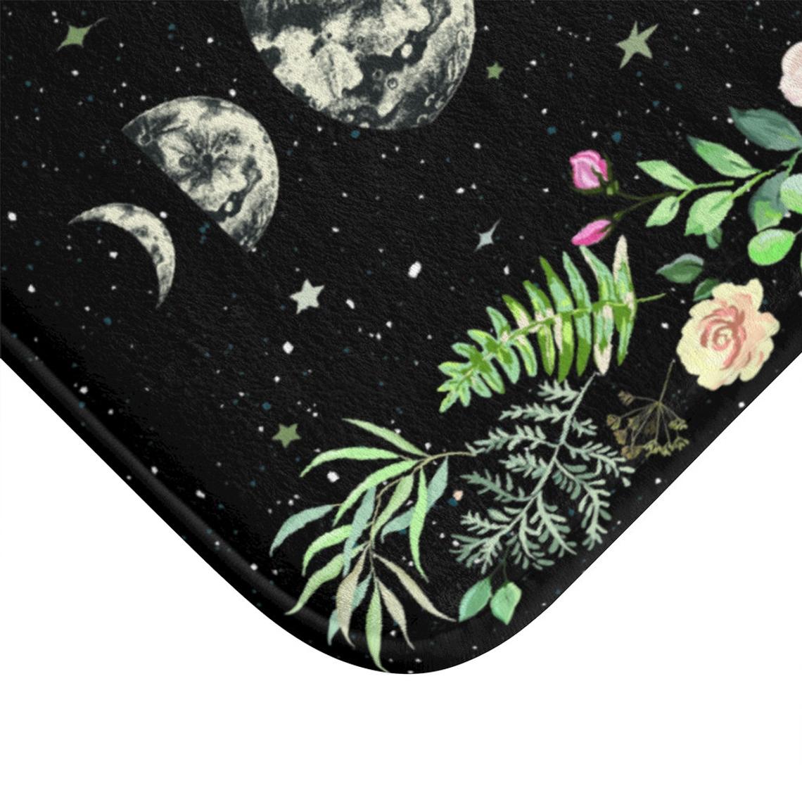 Moonlit Garden Bath Mat