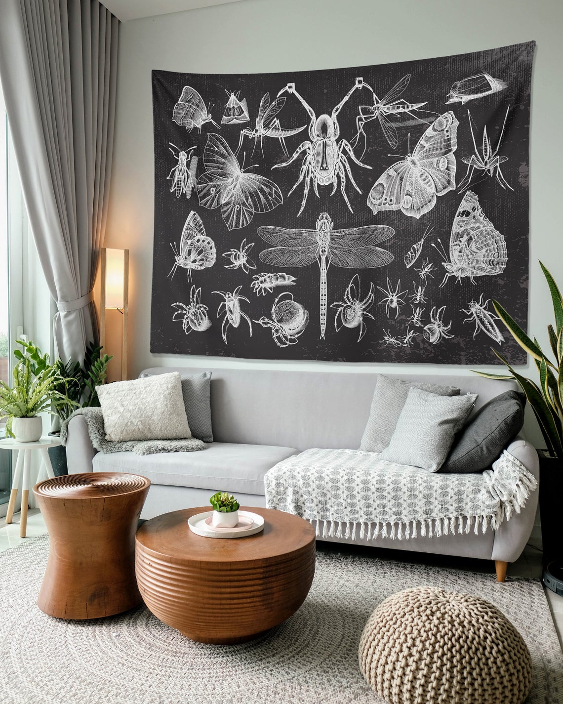 Insects & Moths Tapestry