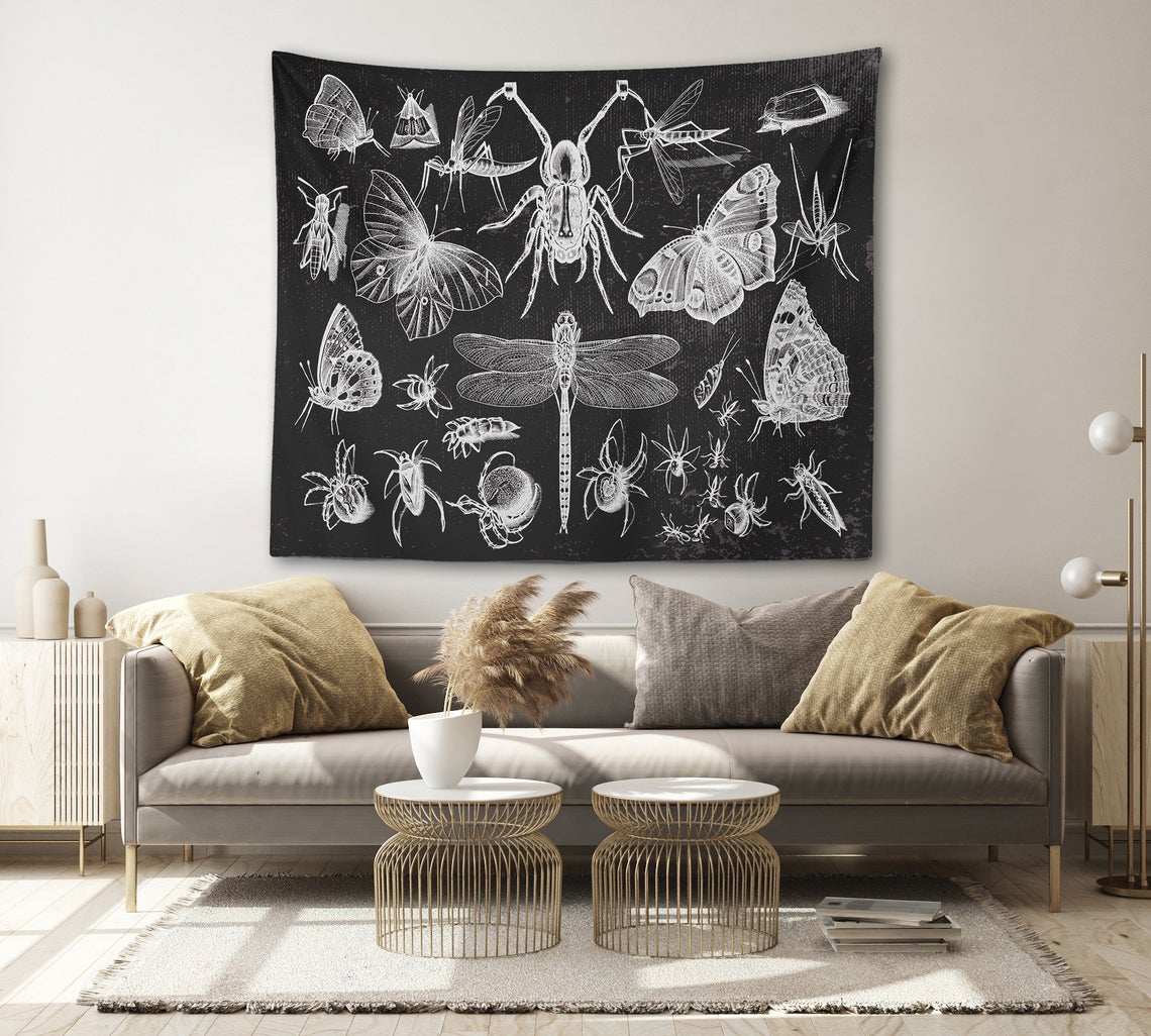 Insects & Moths Tapestry