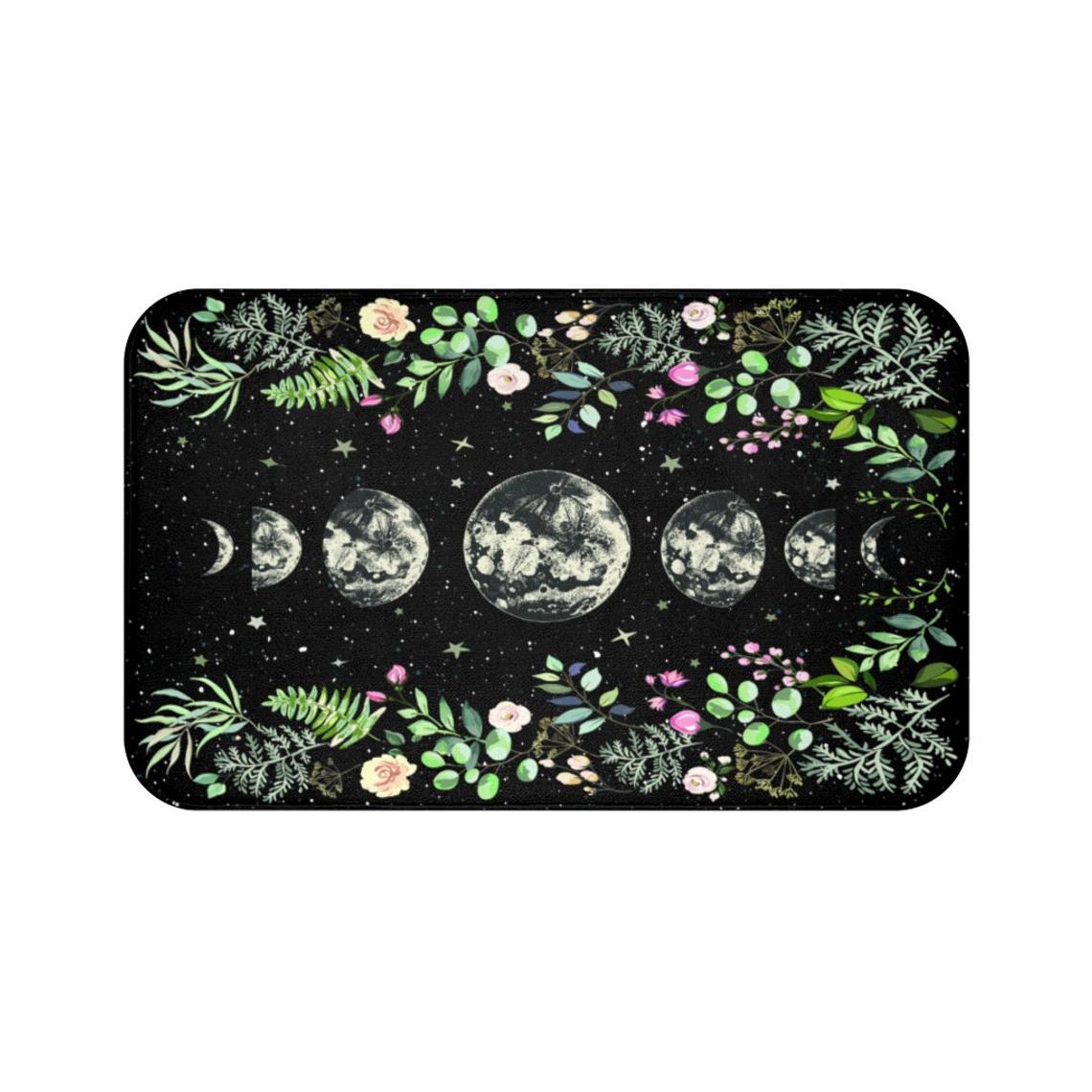 Moonlit Garden Bath Mat