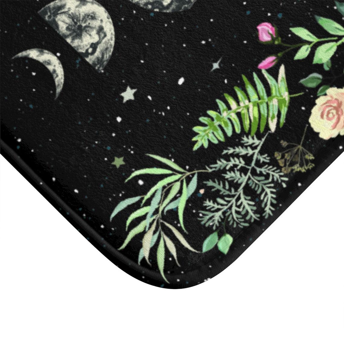 Moonlit Garden Bath Mat