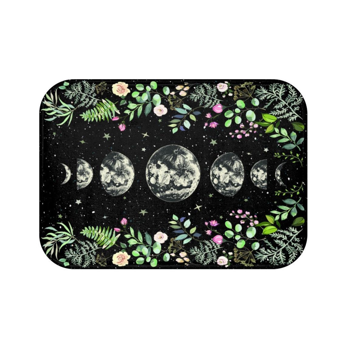 Moonlit Garden Bath Mat
