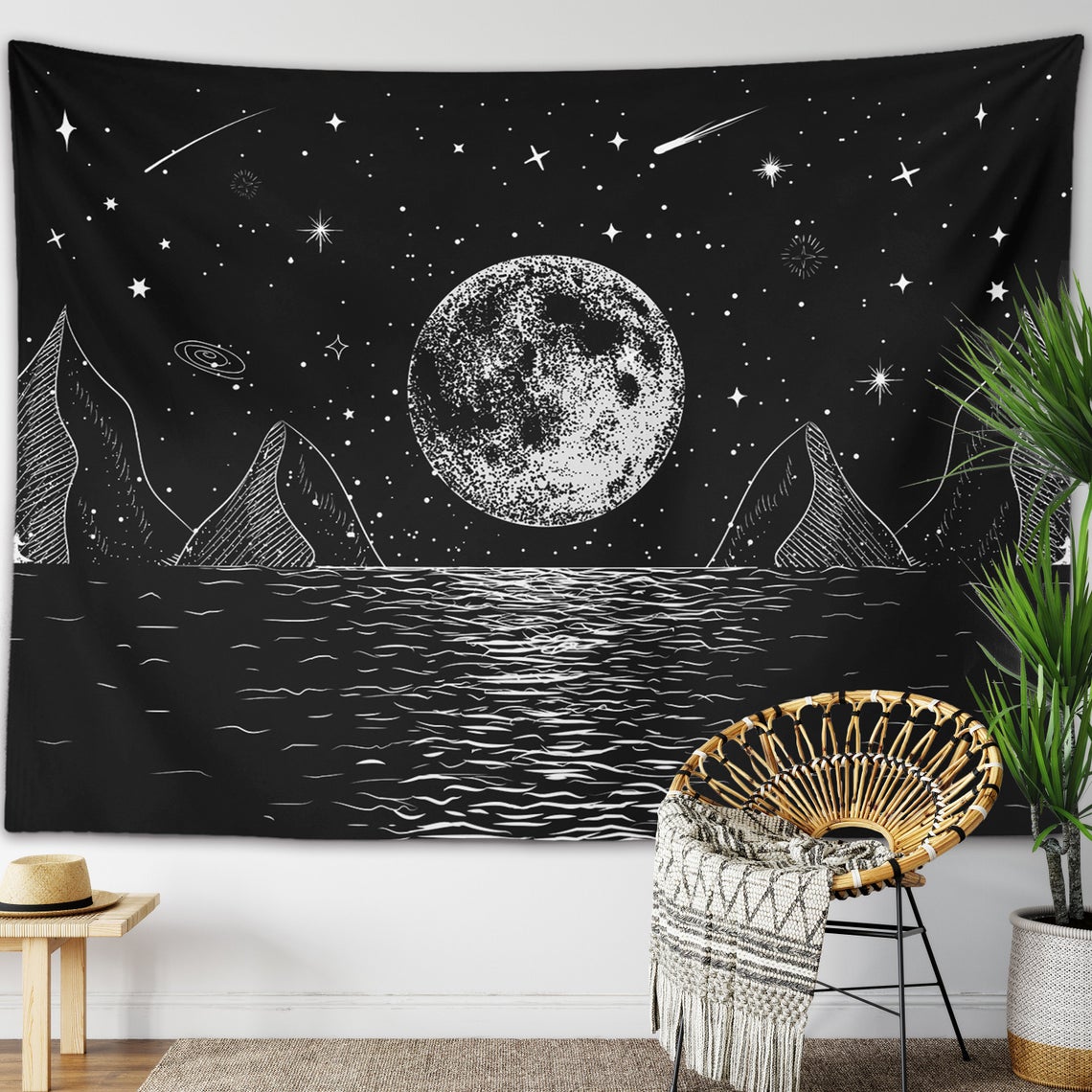 Moon Lake Tapestry