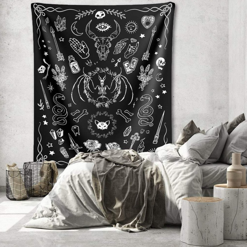 Witchy wall tapestry hot sale