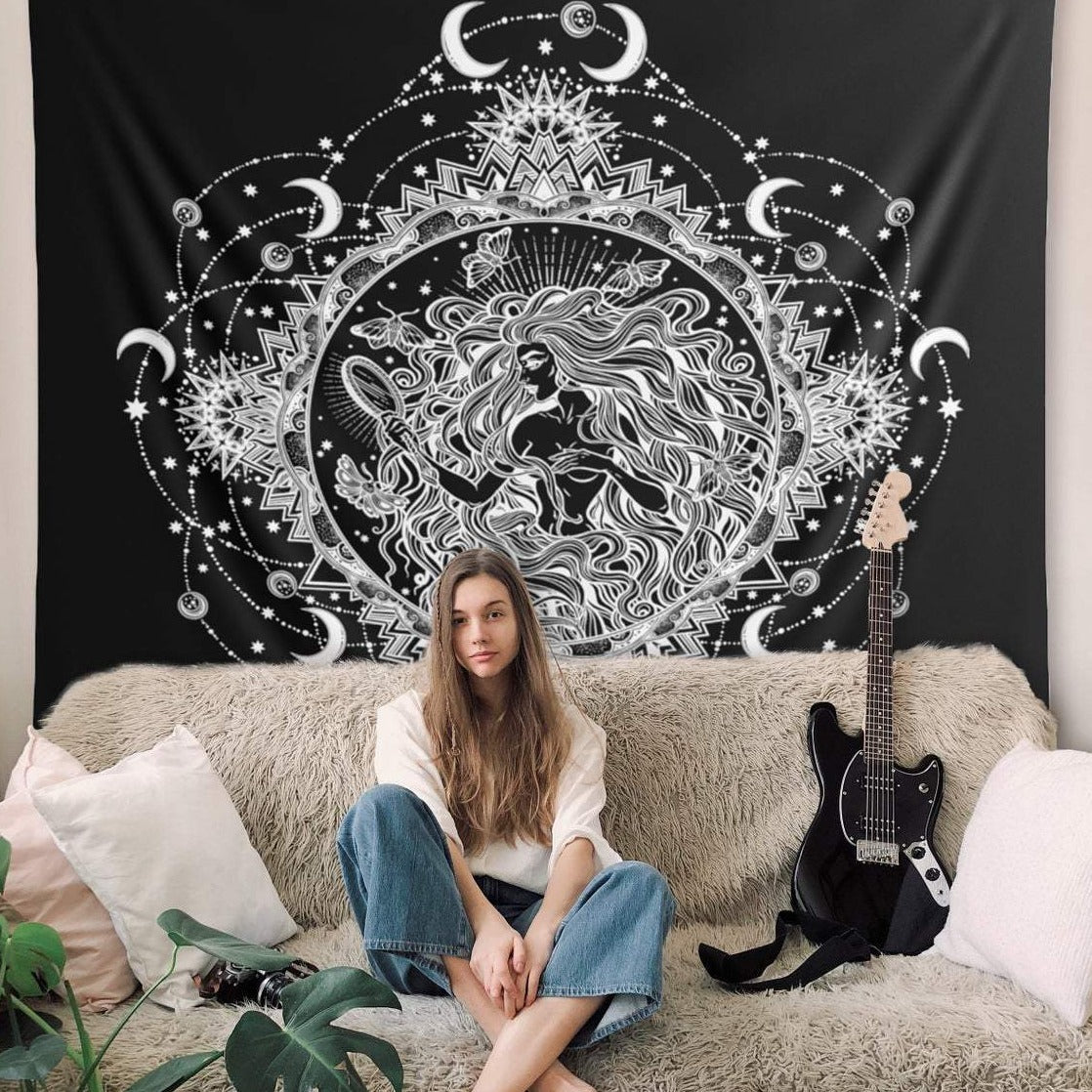 moon goddess tapestry