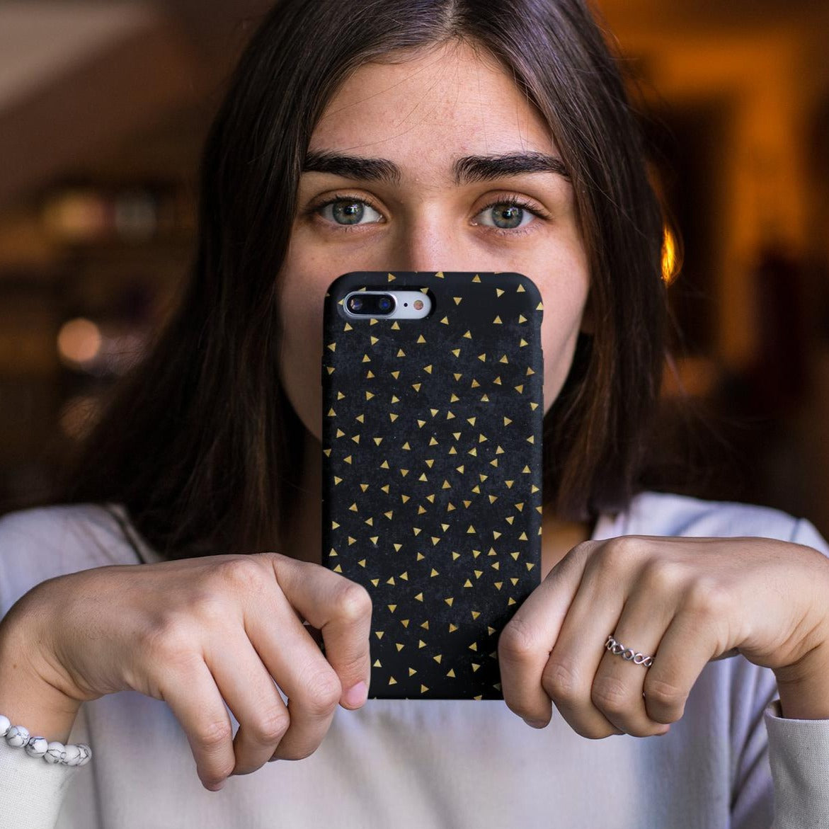 Gold Glitters Phone Case