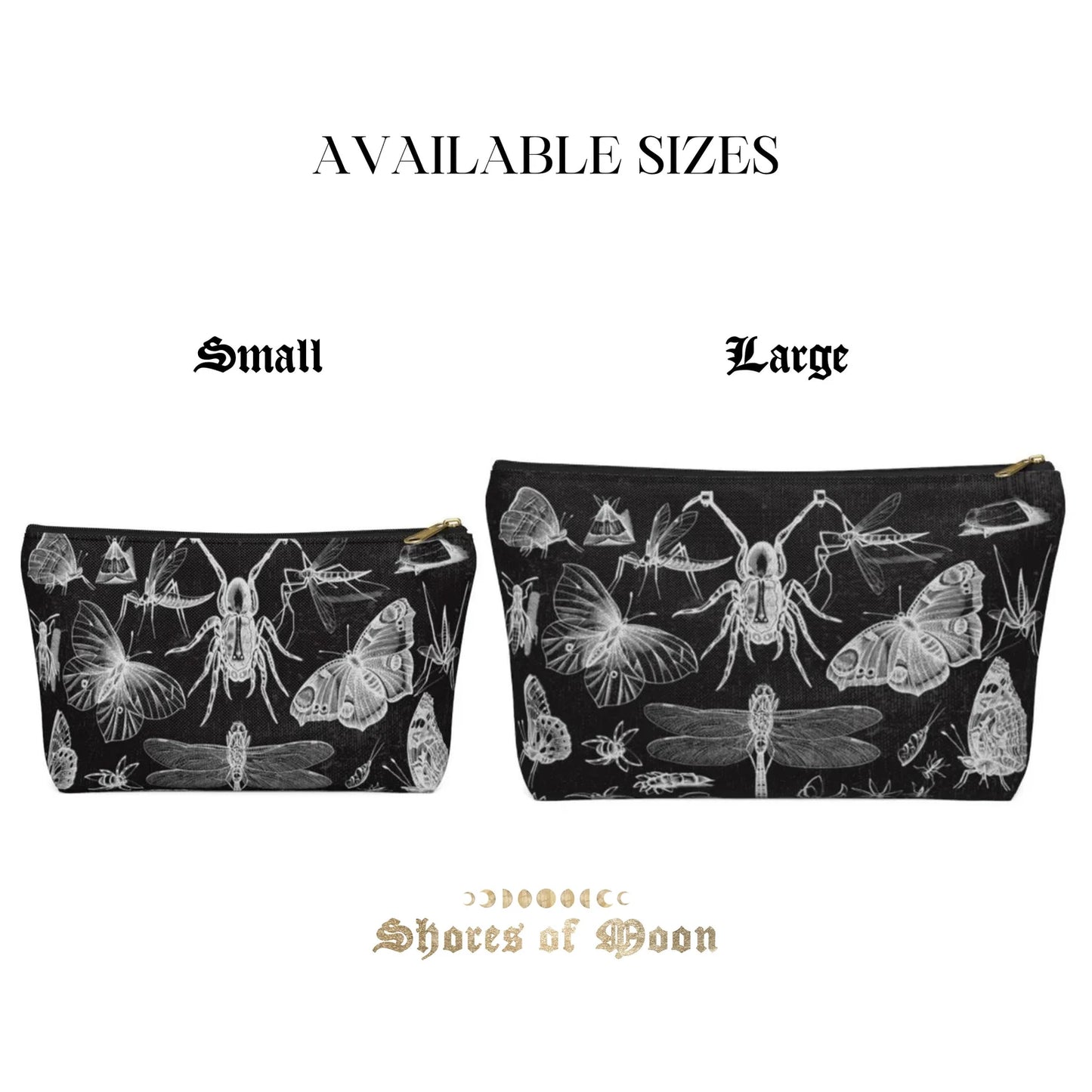 Insects & Moths Accessory Pouch