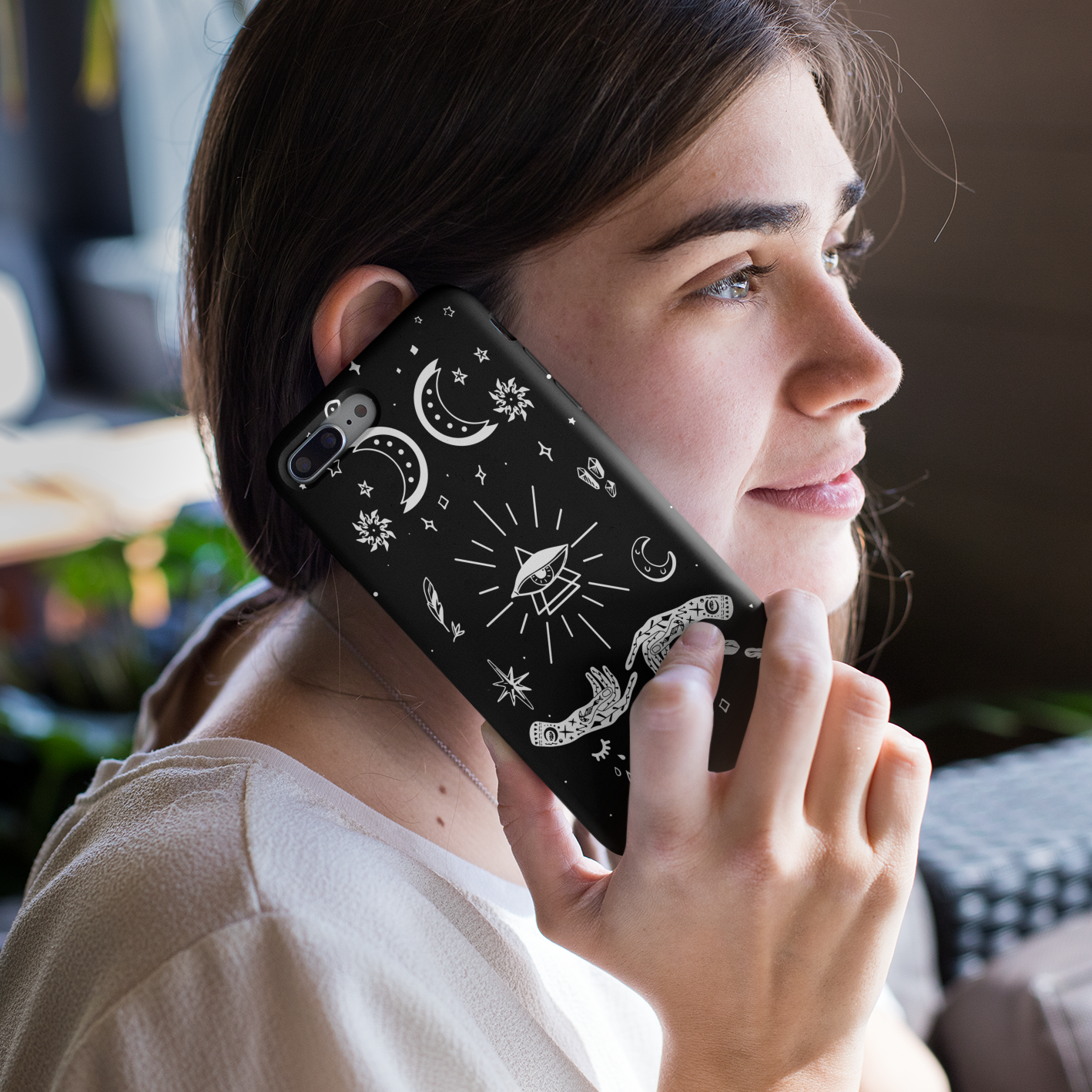 Mystical Phone Case - Third Eye & Moons