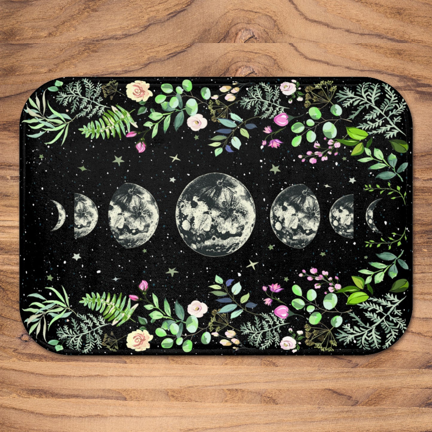 Moonlit Garden Bath Mat