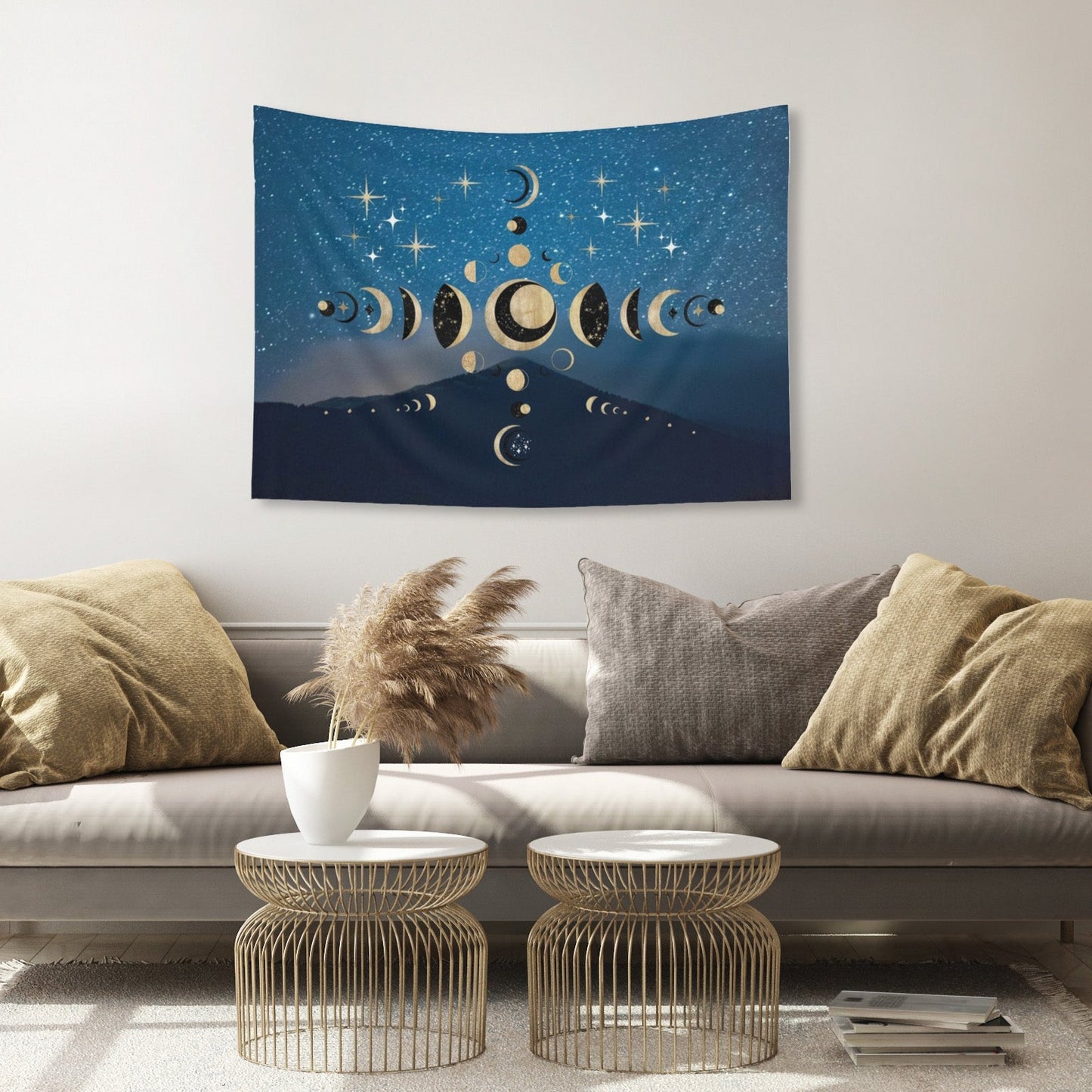 Luna Mountain Tapestry