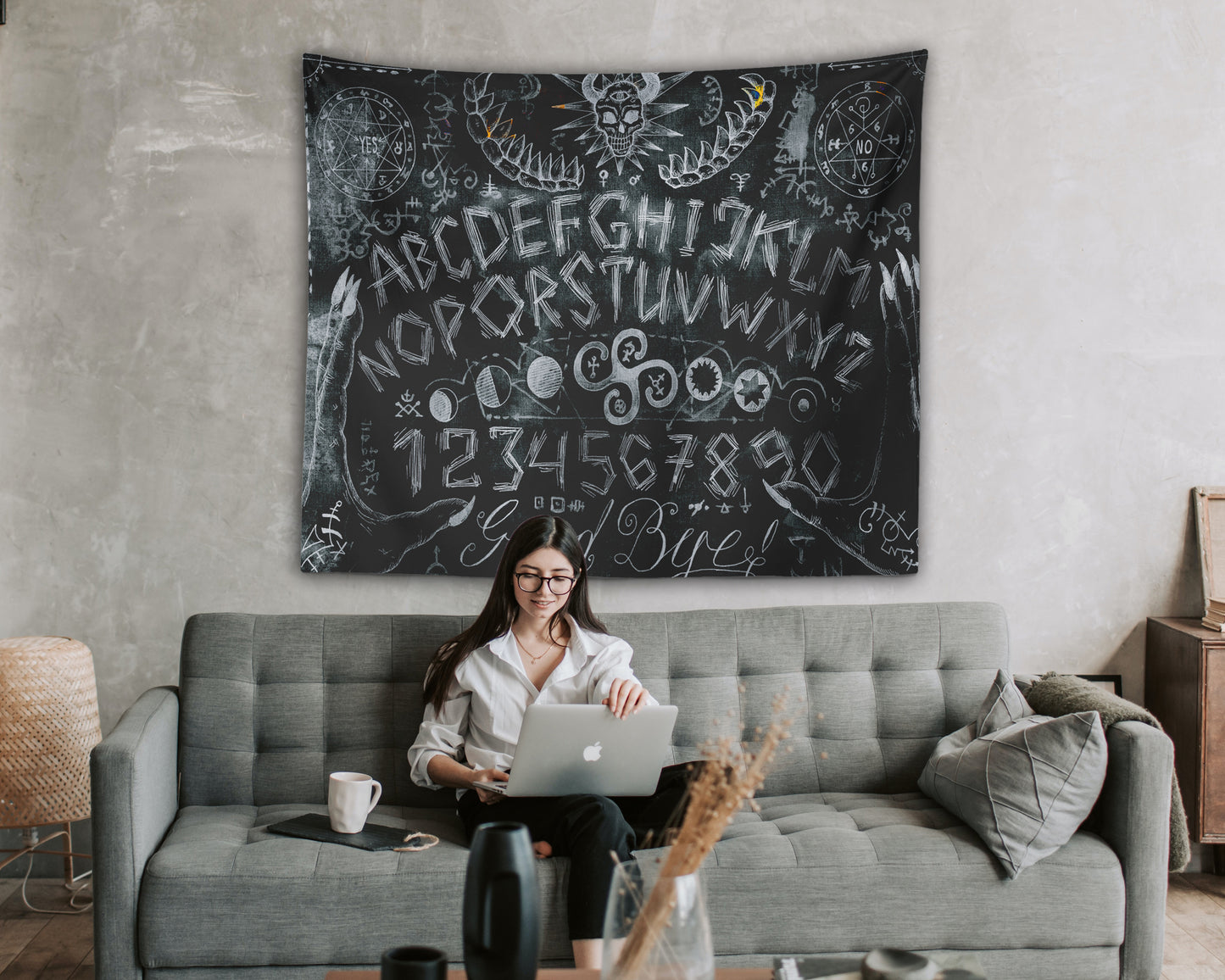 Ouija Board Tapestry