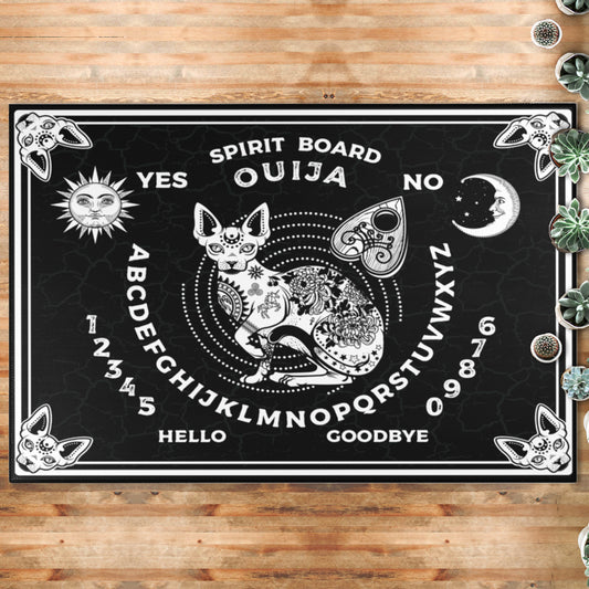 Ouija Sphynx Area Rug