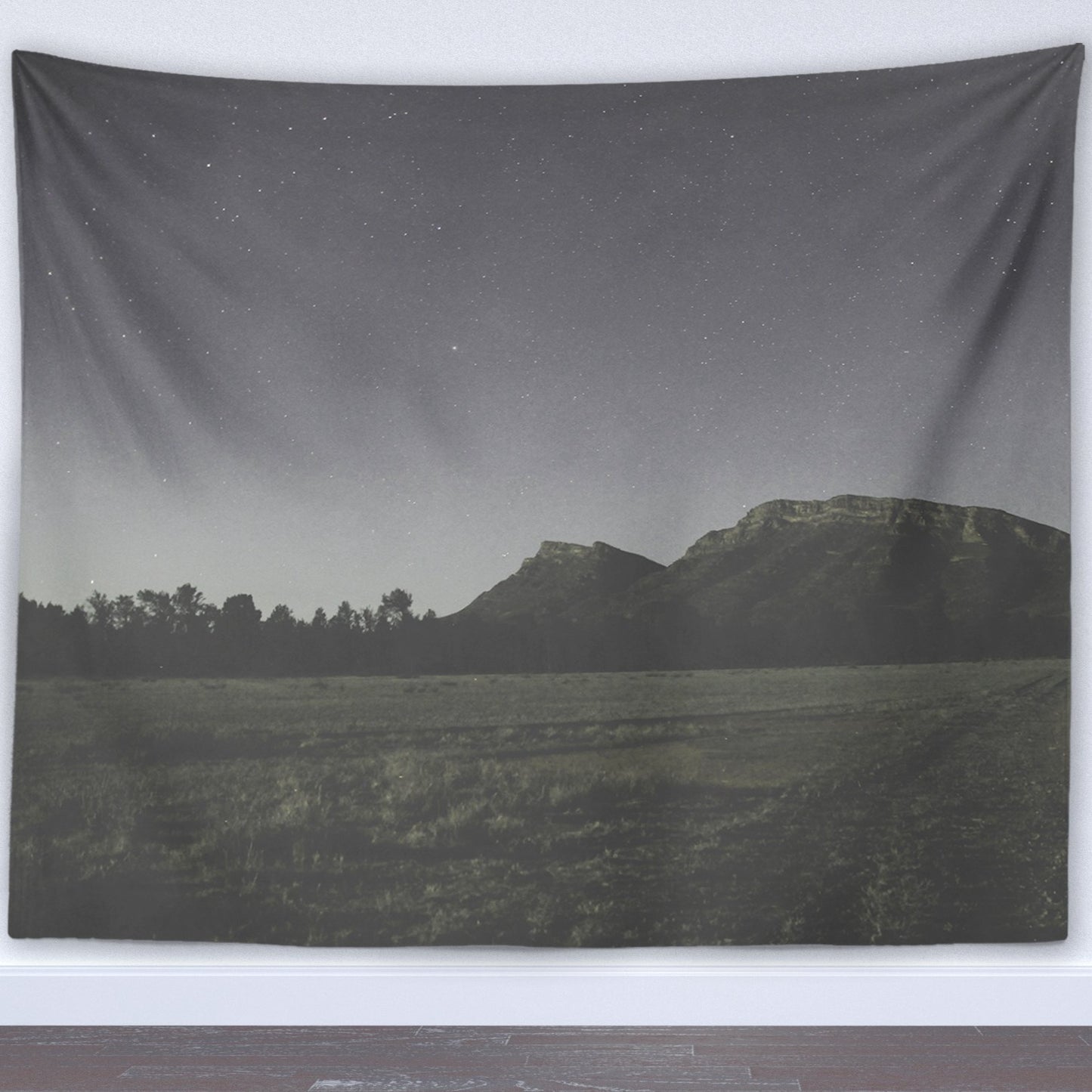 Retro Landscape Tapestry