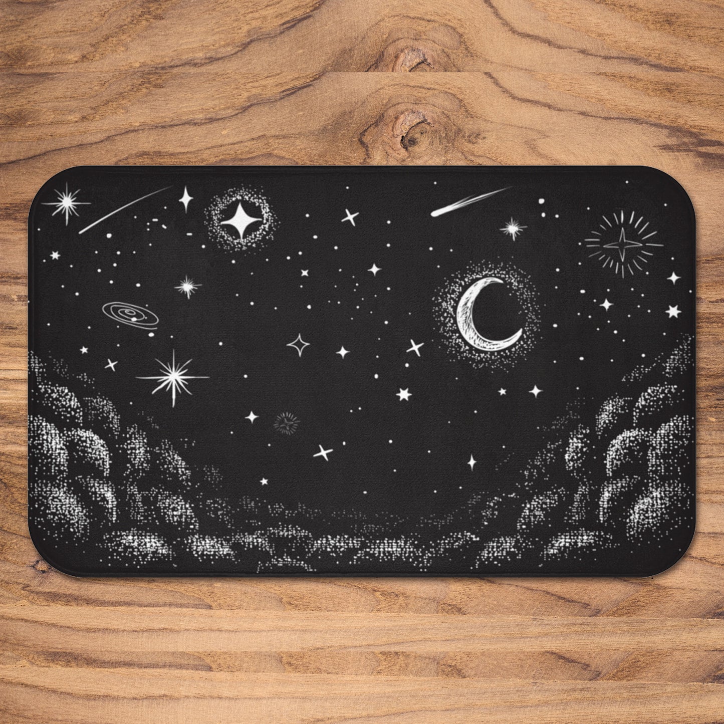 Starry Night Bath Mat