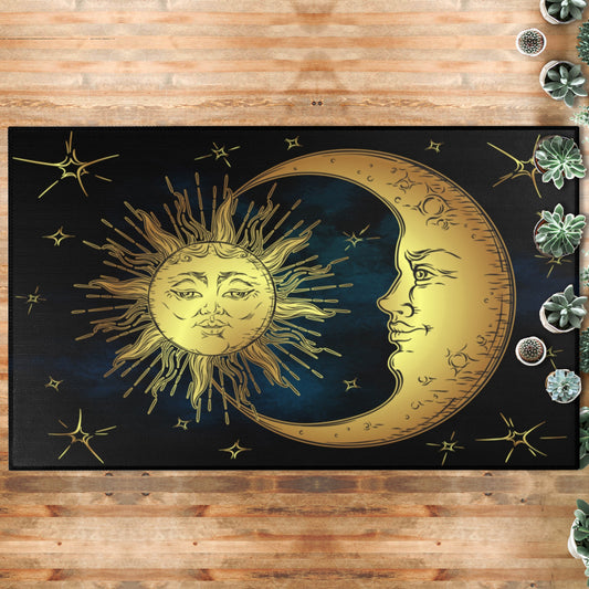 Sun and Moon Area Rug