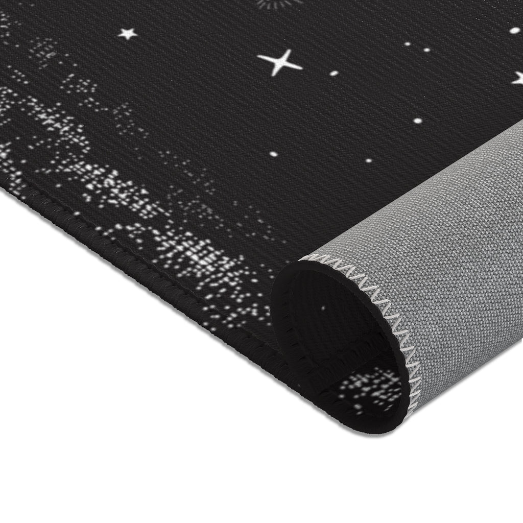 Starry Cosmos Area Rug