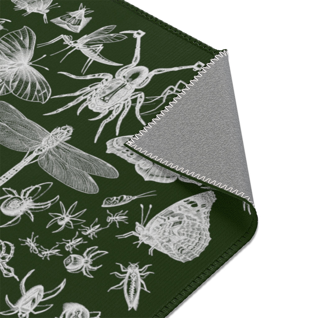 Green Witch Insects Rug