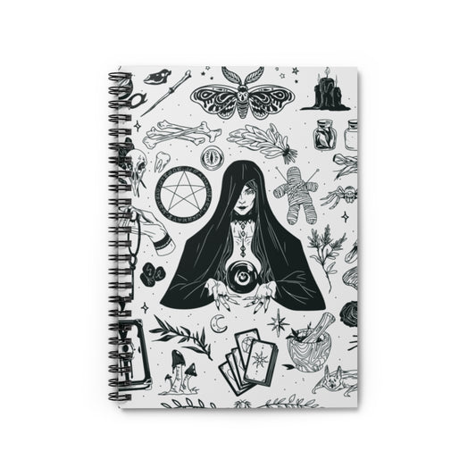 Witchcraft Spiral Notebook - Ruled Line