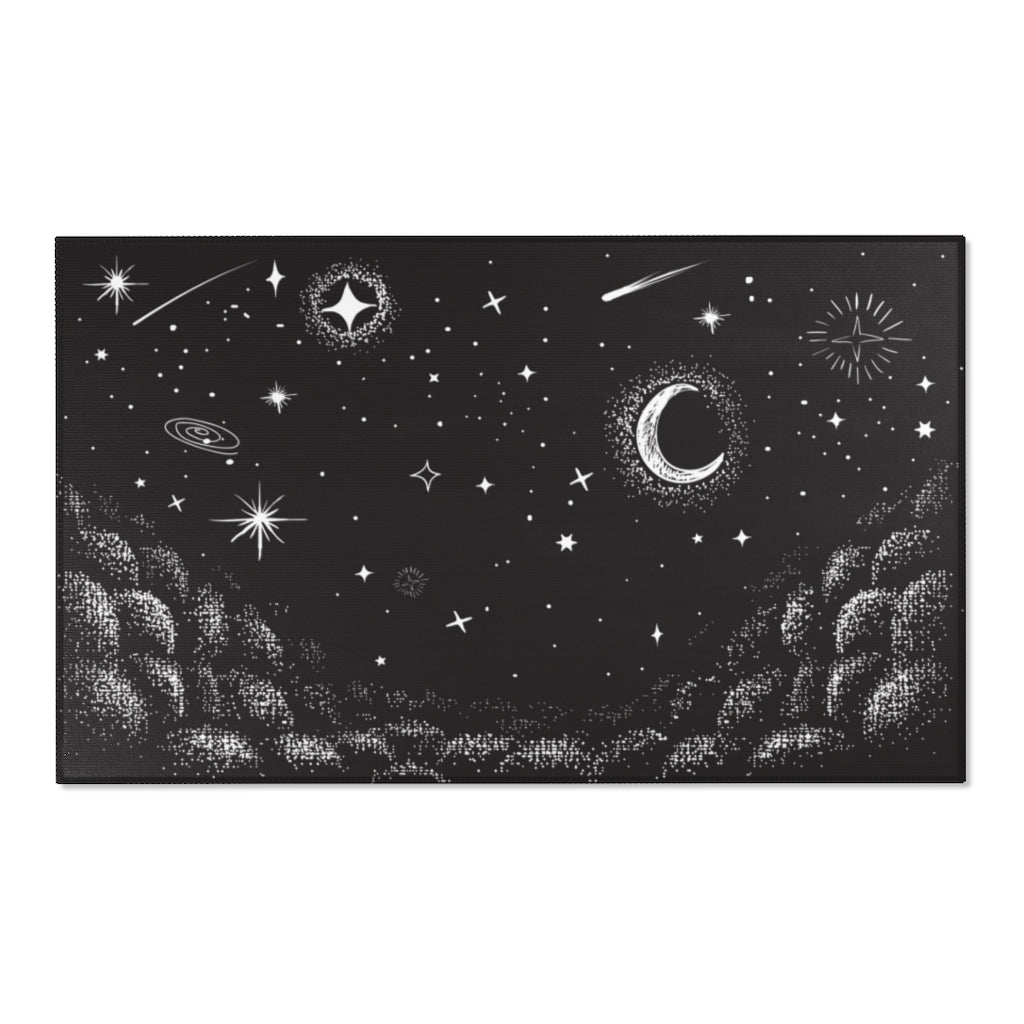 Starry Cosmos Area Rug