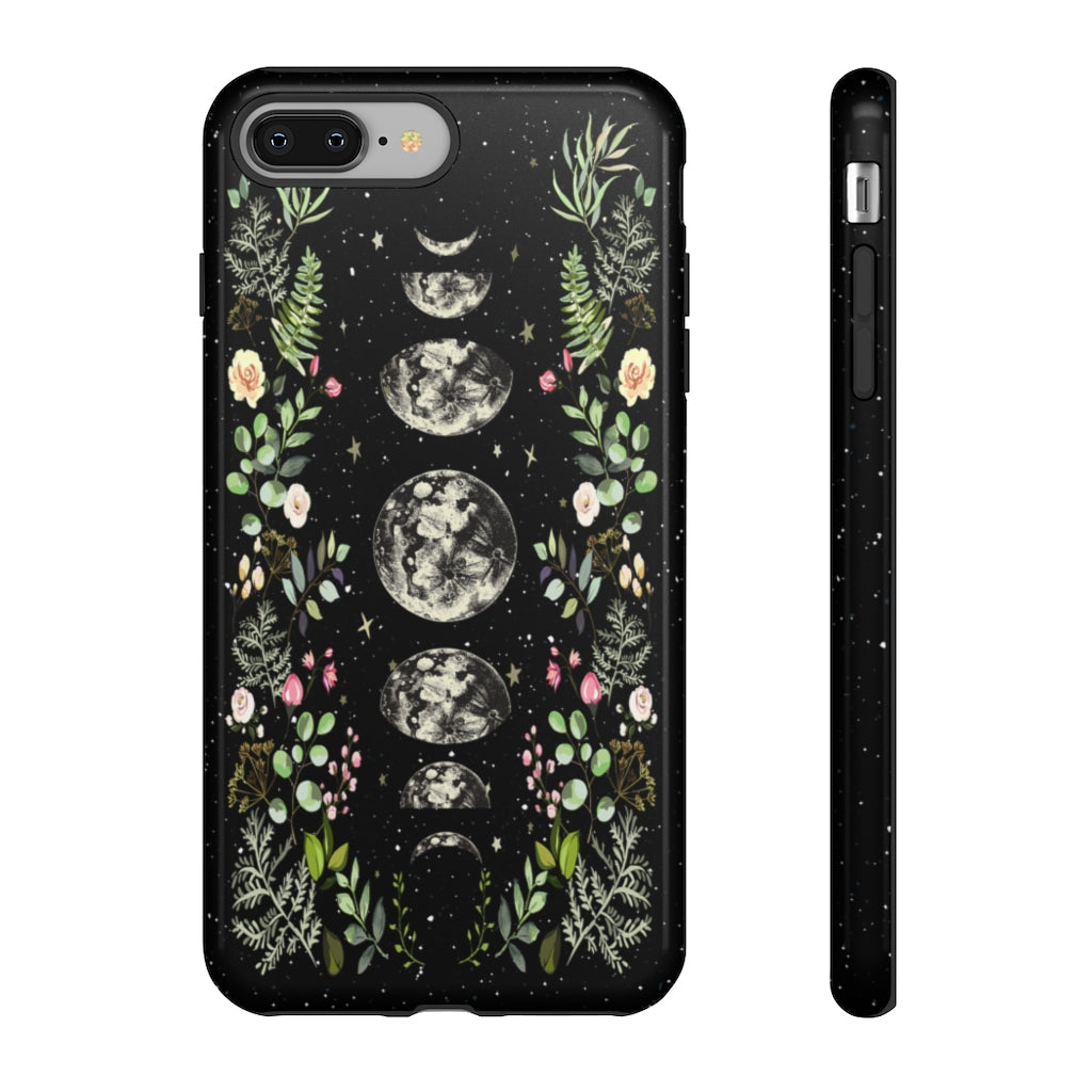 moonlit garden phone case 