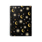 Sun and Moon Spiral Notebook