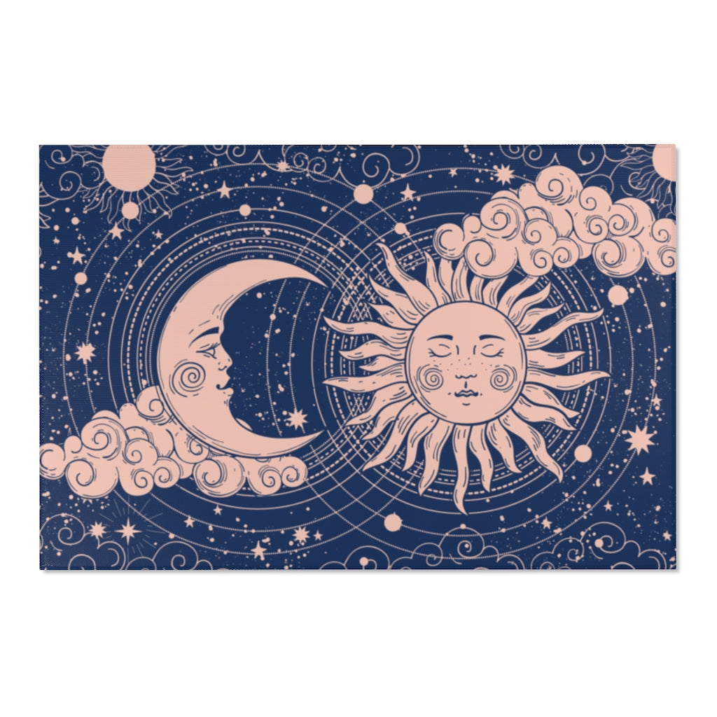 Sun and Moon Area Rug