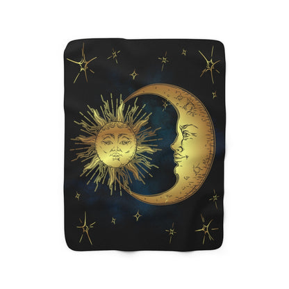 Sun and Moon Blanket - Celestial Throw