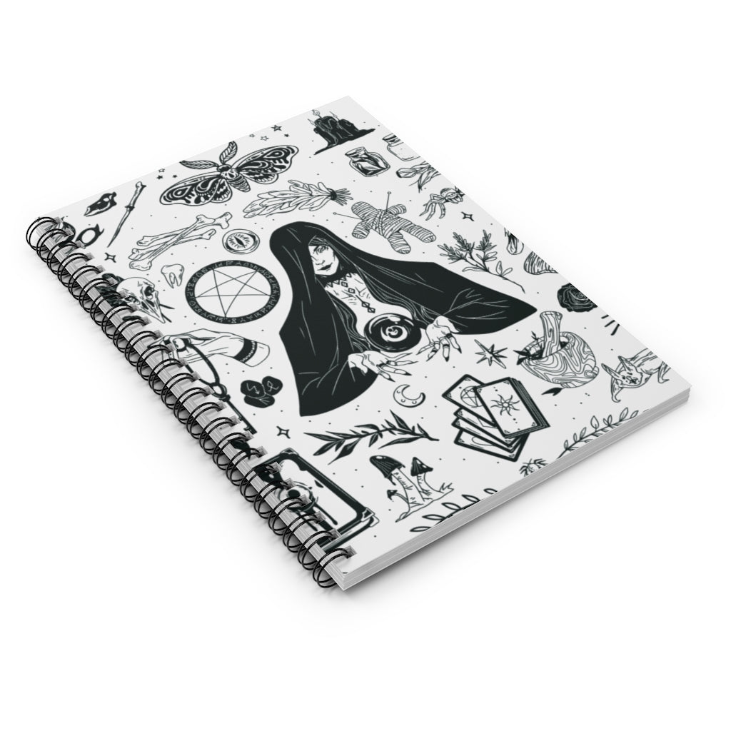 Witchcraft Spiral Notebook - Ruled Line