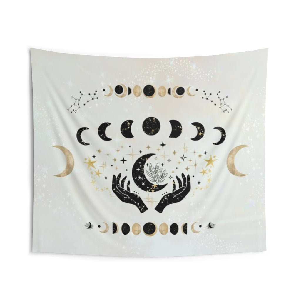 Celestial Moon Tapestry