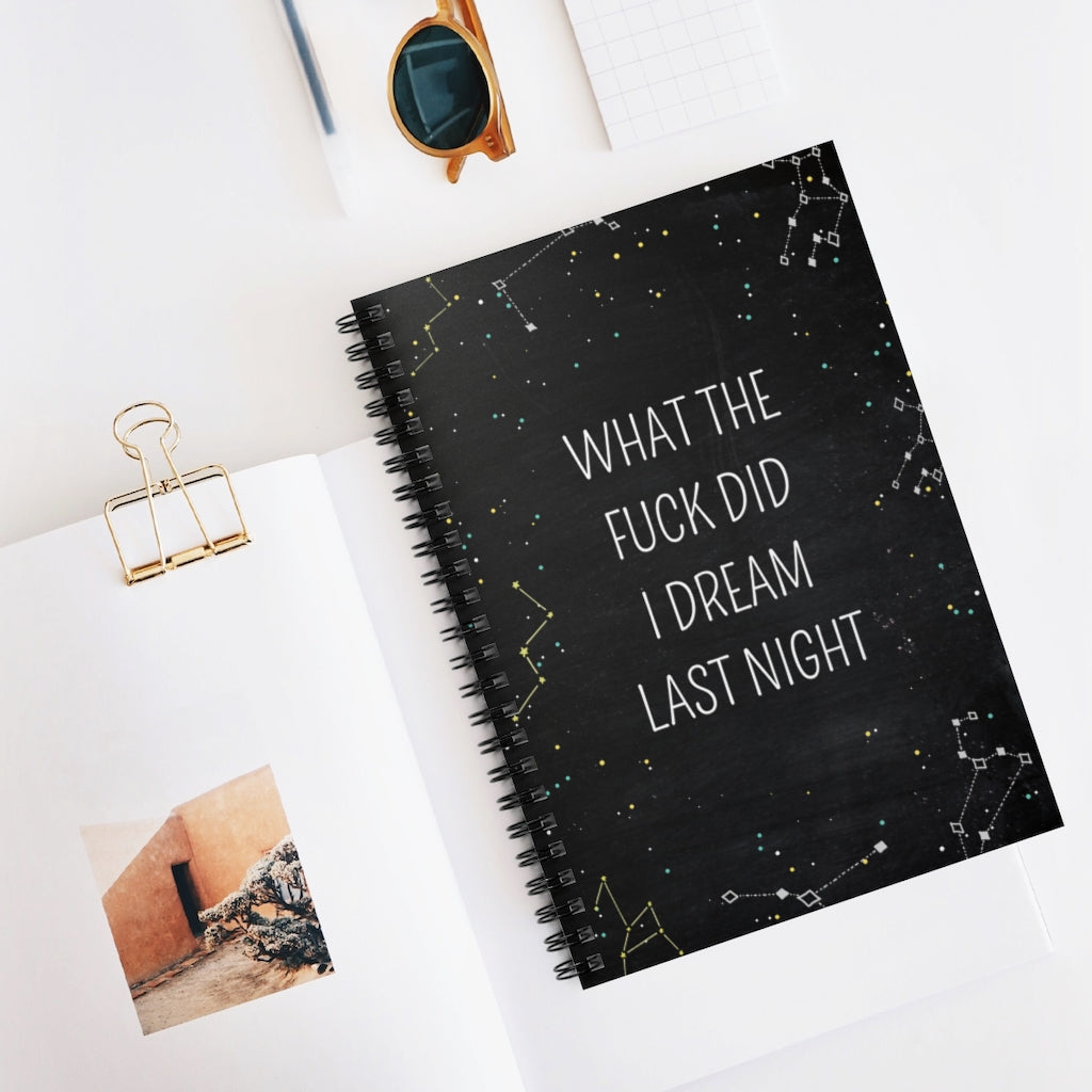 What The Fuck Did I Dream Last Night: Dream Journal