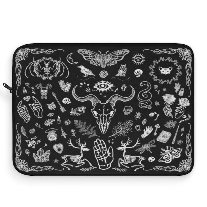 witchy laptop sleeve
