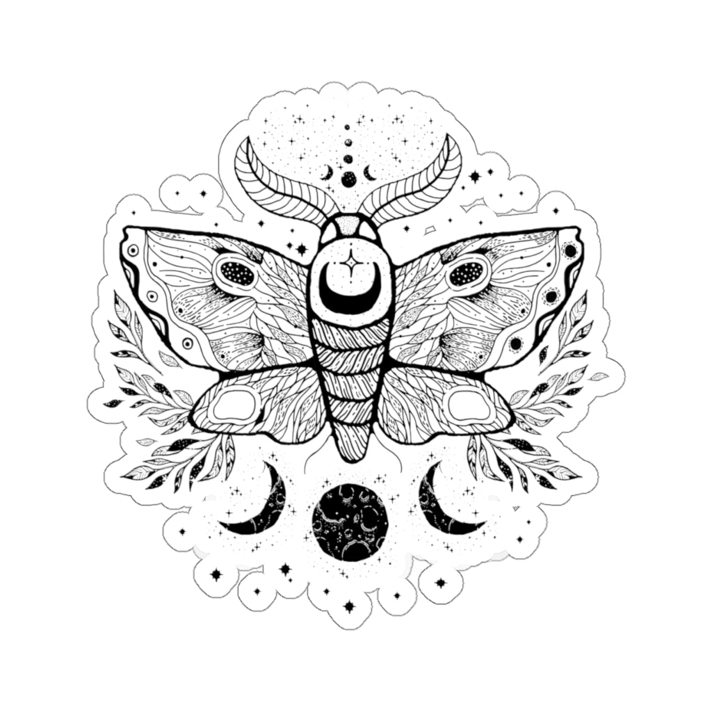 Mystic Moth Sticker