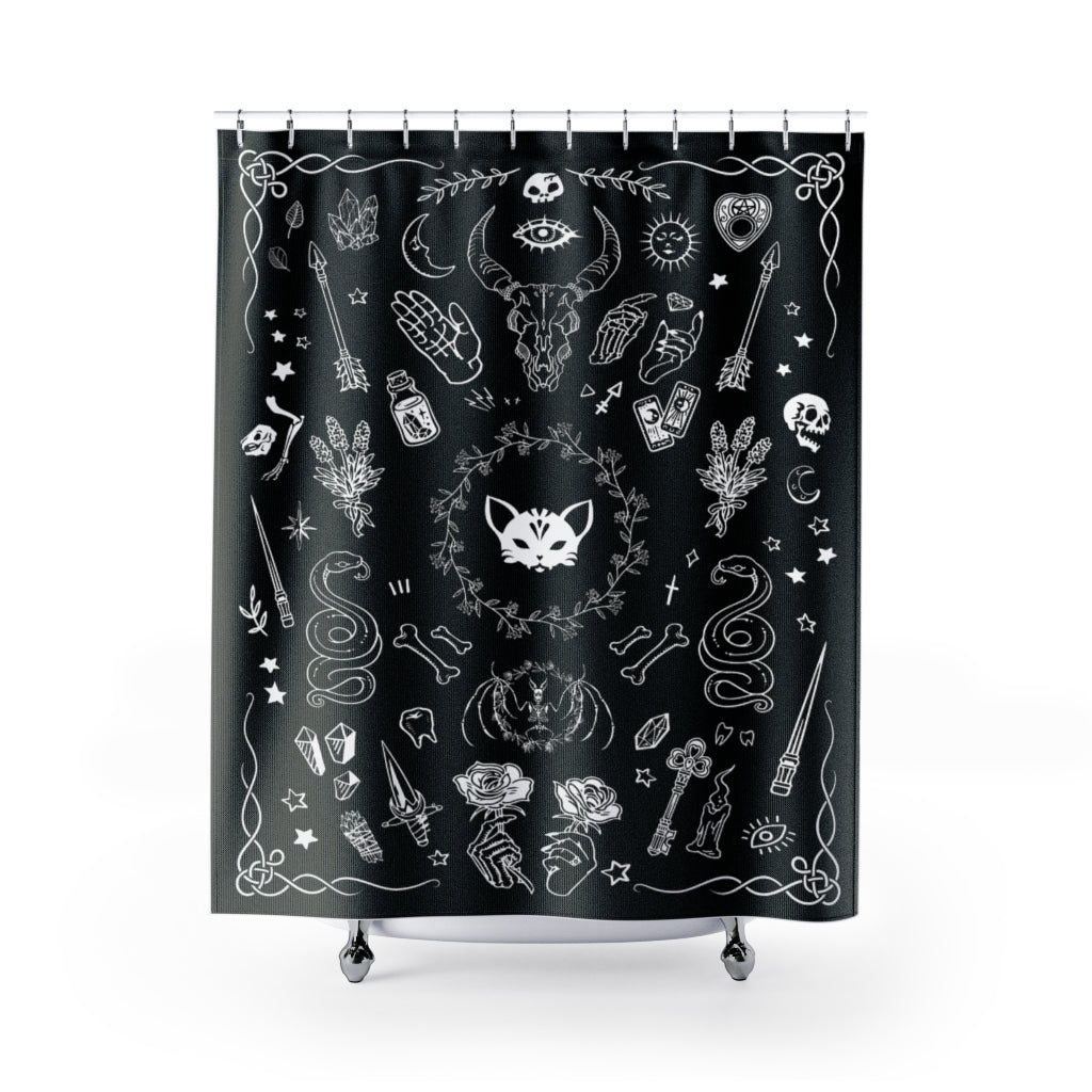 The Witchy Shower Curtain