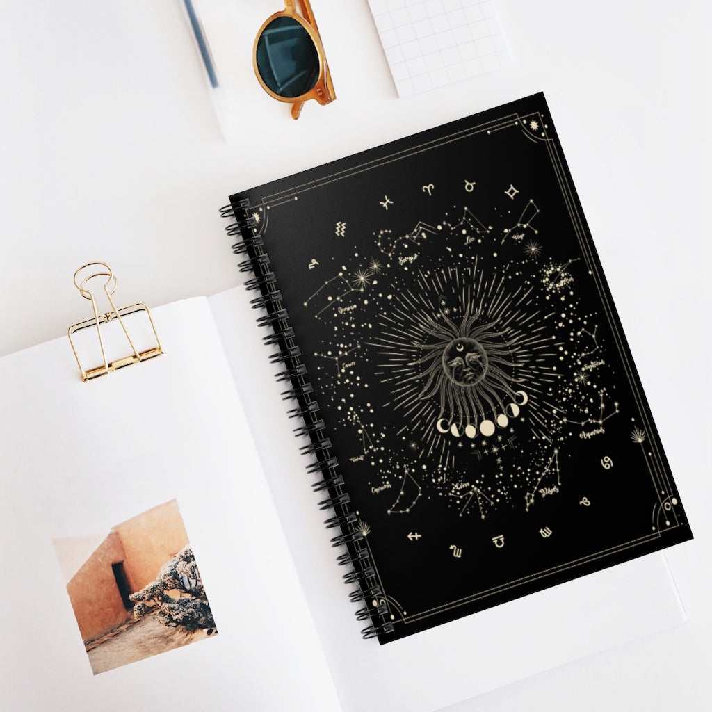 Constellations Spiral Notebook