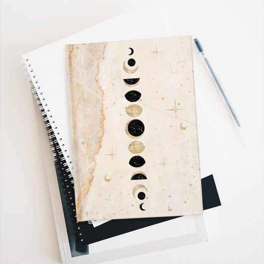 Witchy Moon Blank Book Journal, Handmade Notebook from NOMAD Moon Magic –  The Boho Depot