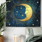 Antique Moon Face Tapestry