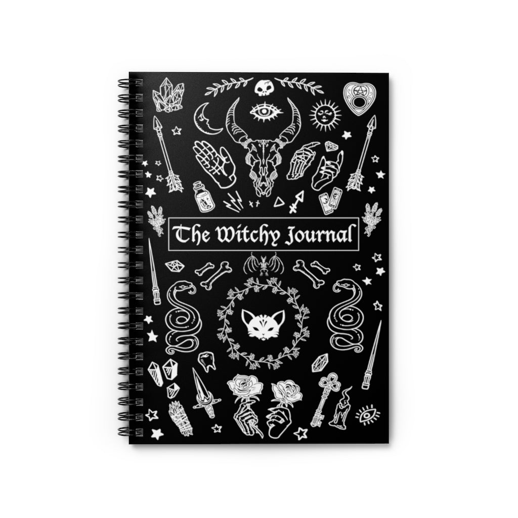 The Witchy Journal: Witch Notebook / Wicca Diary / Tarot Journal