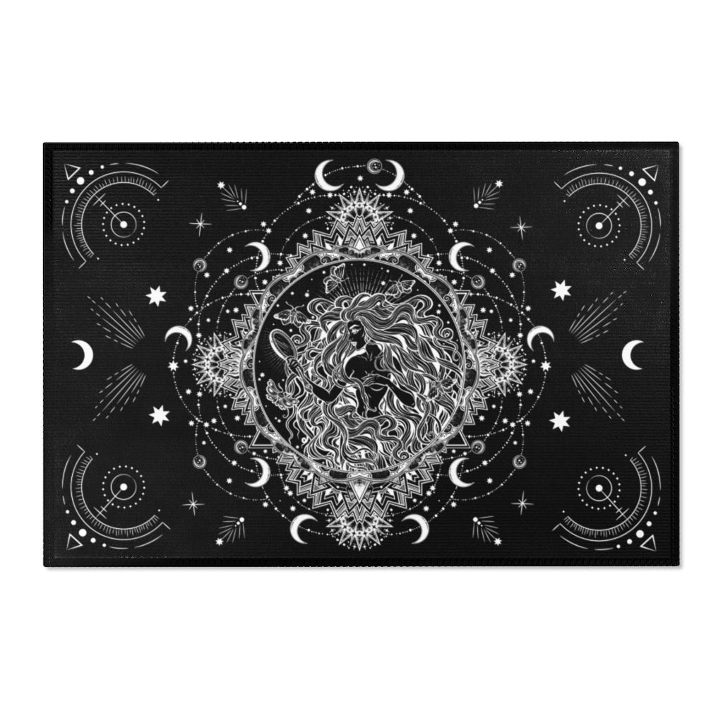 sun and moon area rug