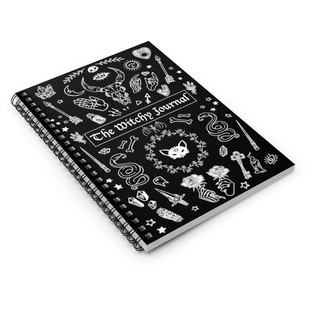 The Witchy Journal: Witch Notebook / Wicca Diary / Tarot Journal