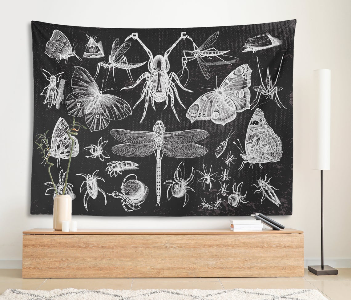 Insects & Moths Tapestry