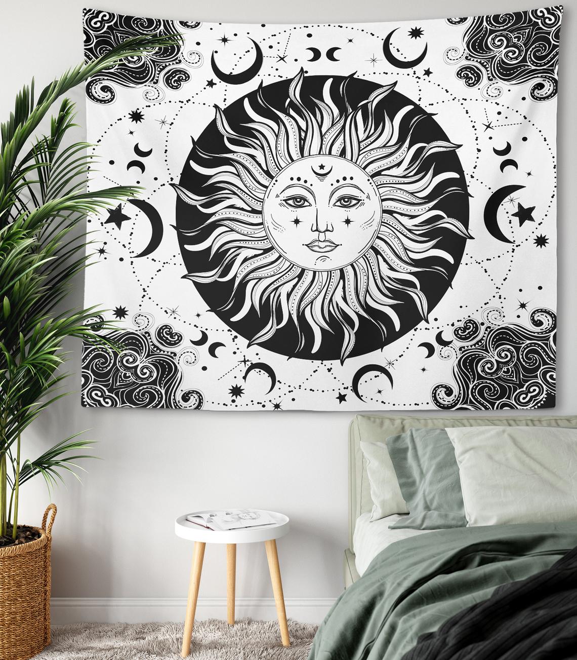 Celestial sun online tapestry