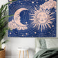 Celestial Sun & Moon Tapestry