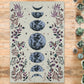 Beige Lunar Phases Area Rug
