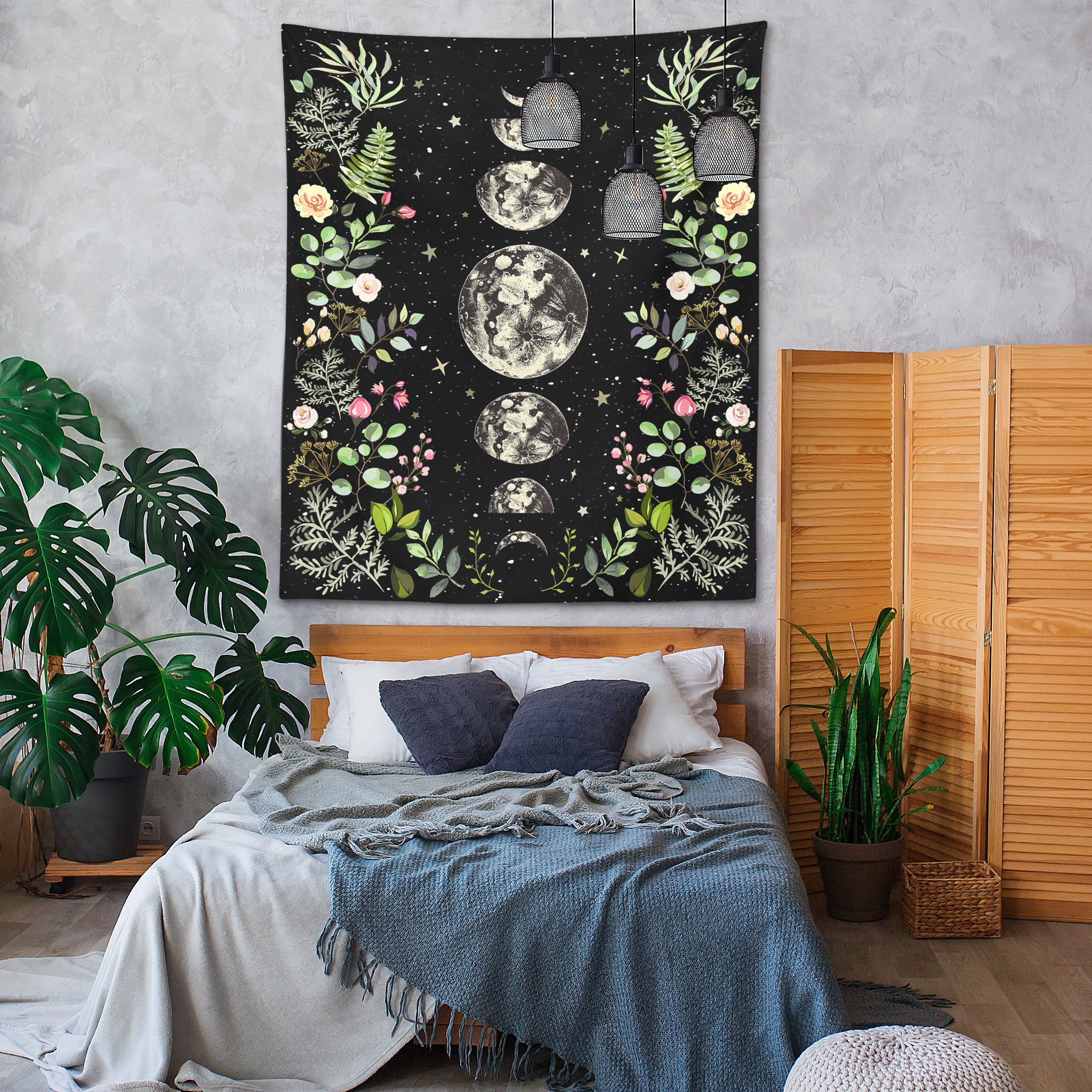 Urban outfitters moon online tapestry